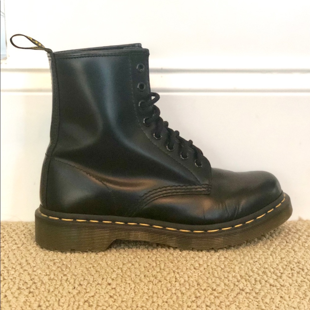 Chic Matte Black Dr. Martens